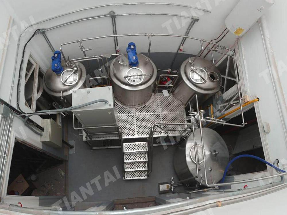 <b>The 500L Beer brewery system start brewing beer in Chile</b>